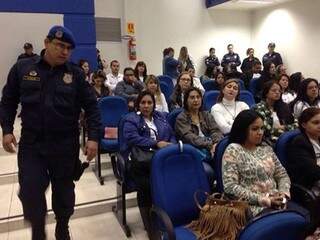 Pelo menos 20 seguranças estão hoje na Câmara (Foto:Alberto Dias)