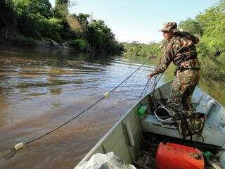 Pesca está proibida em rios de MS (Foto: Divulgação/PMA)