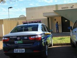 Cinco policiais prestaram depoimento ao Gaeco durante a tarde desta quarta-feira (Marina Pacheco)