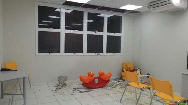 Sete dias ap&oacute;s inaugura&ccedil;&atilde;o, chuva causa estragos na Casa da Mulher