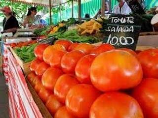 Preço do tomate beirava aos R$ 11 no início do ano. Foto: Reprodução Internet