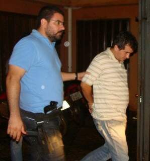O professor André Luiz de Oliveira, foi preso após ser denunciado por pedofilia. (Foto: Osvaldo Duarte/Dourados News)