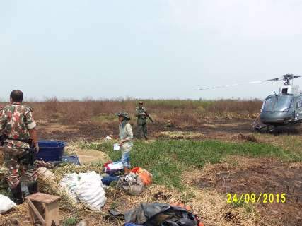 PMA faz operação preventiva área de crimes ambientais no Pantanal