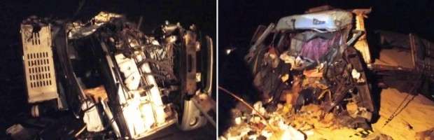 Duas pessoas morrem em acidente provocado por queimada na BR-267