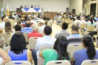 Audiência pública discutiu impactos da duplicação da BR-163 em Dourados, principalmente para moradores de distritos (Foto: Rubens Moreira Junior/Divulgação)