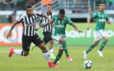 Com pênalti perdido, Palmeiras empata com Atlético-MG no Allianz Parque