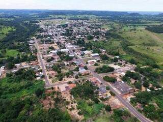 Vista aérea de Figueirão; município passará por revisão do eleitorado. (Foto: Divulgação)