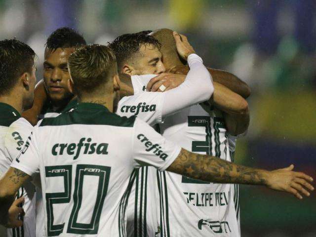 Fora de casa, Palmeiras faz boa partida e vence a Chape por 2 a 1  