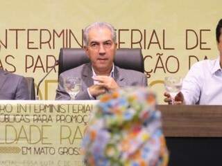 Governador de MS, Reinaldo Azambuja, PSDB.
(Foto: André Bittar).