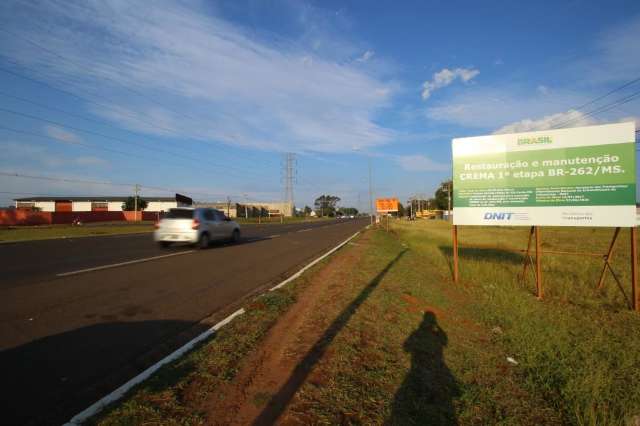 Contrato de R$ 59 milh&otilde;es vai recuperar 140 quil&ocirc;metros da BR-262