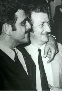 Armênio com Pedrossian em 1970.