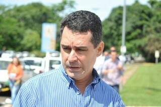 Chefe de segurança do Governo, Nelson Antônio da Silva, diz que foi feita uma varredura no local antes do evento (Foto: Marcelo Calazans)