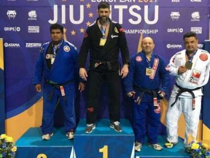 Atleta campo-grandense conquista bronze em Campeonato Europeu de Jiu-Jitsu 