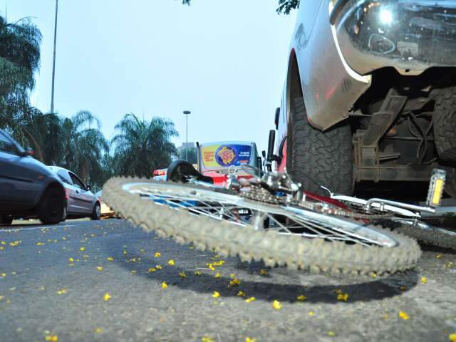  Morte de ciclista em MS &eacute; maior que a m&eacute;dia nacional, aponta estudo