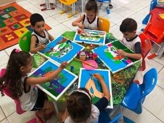 Escola atende do mini-maternal ao 3° ano do Ensino Fundamental. (Foto: Divulgação)
