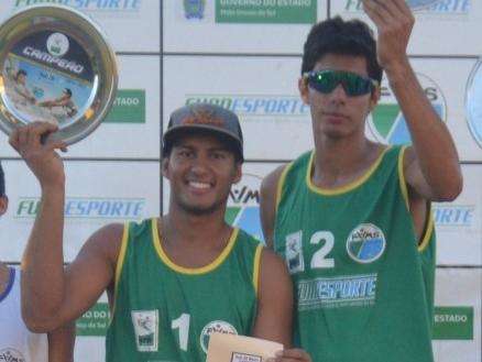 Duplas de MS viajam para Macei&oacute; para disputar Circuito Brasileiro Sub 21 