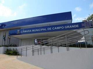 Sede da Câmara de Campo Grande (Foto: Marcos Ermínio/Arquivo)
