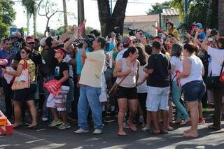 Público foi maior na área central (Foto: Marcos Ermínio)