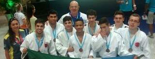 Judo de MS faturou 13 medalhas ao longo da competição. (Foto:divulgação/fundesporte)