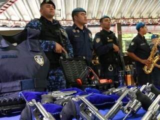 Polícia Municipal vem recebendo qualificação e armamentos, assumindo novo papel na segurança pública da Capital. (Foto: Henrique Kawaminami)