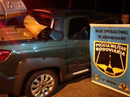 Condutor foge de abordagem policial e abandona ve&iacute;culo com drogas em MS
