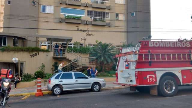 V&aacute;lvula escapa e vazamento de g&aacute;s assusta moradores de pr&eacute;dio