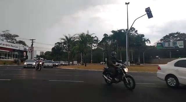 AO VIVO:Aberto oficialmente, tr&acirc;nsito na rotat&oacute;ria da Mato Grosso est&aacute; tranquilo