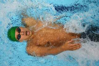 Thiago Pereira conquistou a medalha de prata nos Jogos Olímpicos de Londres (Foto: AFP)