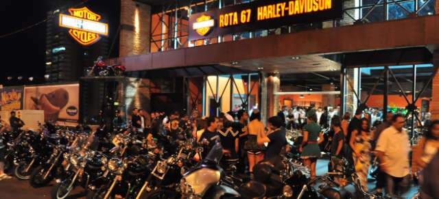  Loja Harley-Davidson abre as portas para universo de paix&atilde;o e luxo