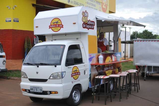 Batata de frigideira recheada &eacute; carro-chefe de truck que percorre feiras