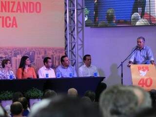 Tucanos, entre eles o governador, ressaltam que projeto do PSDB está aberto a todos (Foto: Marina Pacheco)