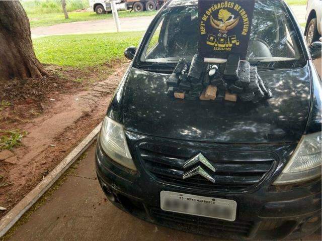Homem &eacute; preso levando 12 quilos de coca&iacute;na para o Rio Grande do Sul
