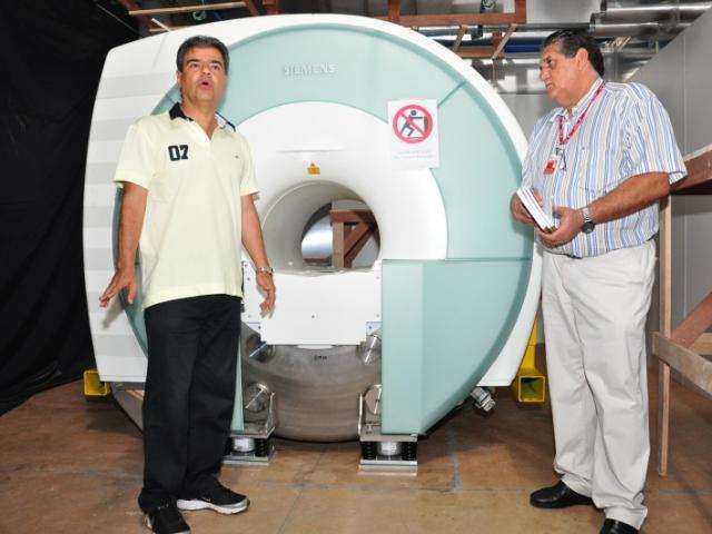 Santa Casa recebe primeiro aparelho de resson&acirc;ncia da rede municipal