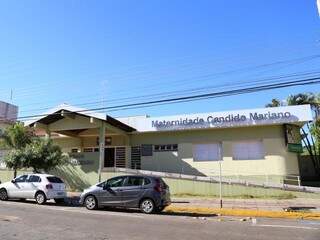 Fachada da maternidade Cândido Mariano. (Foto: Marcos Ermínio)