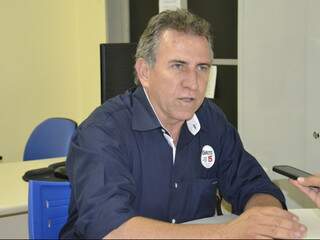 Edson Giroto, candidato do PMDB à Prefeitura de Campo Grande. (Foto: Elverson Cardozo)