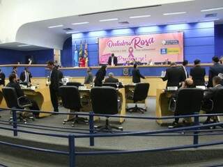Sessão na Câmara Municipal de Campo Grande.(Foto: Marcos Ermínio/Arquivo).