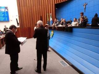 Deputados derrubaram emendas à LOA apresentadas por Carlos Alberto David e Lidio Lopes (Foto: Leonardo Rocha)