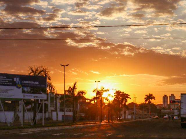 Inmet prev&ecirc; c&eacute;u aberto para quase todo o MS e m&aacute;xima de 37&ordm;C