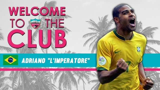 Time dos EUA anuncia contrata&ccedil;&atilde;o de Adriano Imperador como jogador e s&oacute;cio