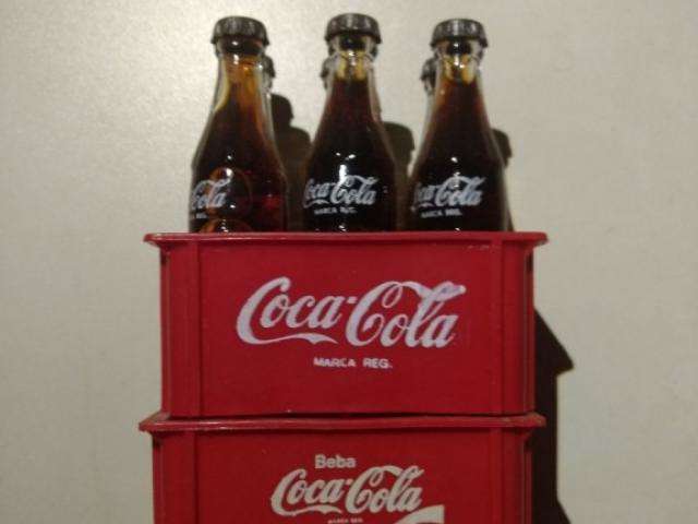 Promocional Gelo-Cósmicos da Coca-Cola. São 29 bonecos