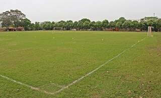 Campo na cidade de Douradina já preparado para receber a rodada de abertura da terceira fase da Copa Assomasul, neste sábado