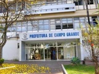Fachada da prefeitura de Campo Grande (Foto: Arquivo/Campo Grande News)