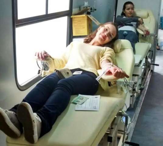 Campanha de doa&ccedil;&atilde;o de sangue marca in&iacute;cio de aulas em universidade