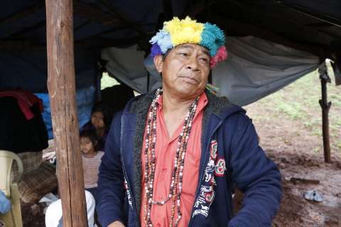 Índios arregimentam famílias de outras aldeias para acampar em área invadida