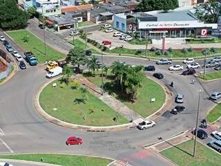 Cruzamento que terá trânsito reordenado (Foto: PMCG/Divulgação)