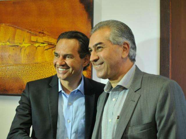 Com Reinaldo, Marquinhos cita parceria em sa&uacute;de e infraestrutura