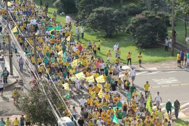 Protesto Contra Dilma Perde Força E Reúne Apenas 13 Mil Participantes Capital Campo Grande News 