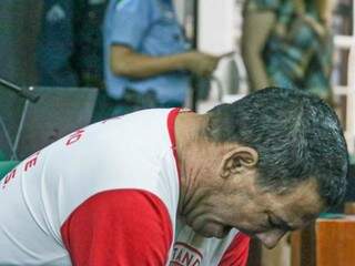 Luiz Alves Martins Filho, o Nando, chorou e se estapeou no décimo segundo julgamento. (Foto: Marcos Maluf) 