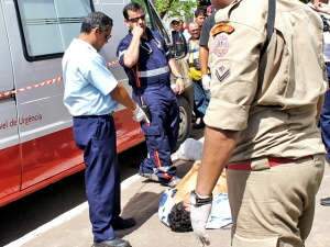 Homem &eacute; morto com dois tiros no centro de Corumb&aacute; 