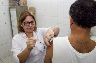 66% do público-alvo foi vacinado até agora. (Foto: Divulgação/Sesau)